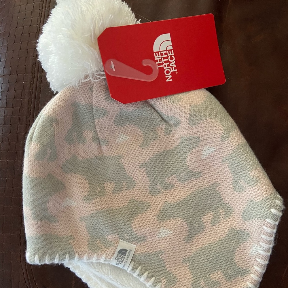 North face girls hat